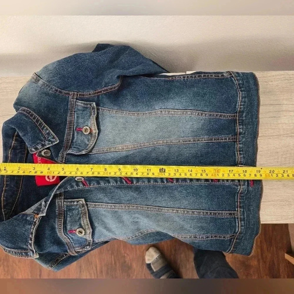 Ecko Red Eckored Womens Denim Stonewashed Jacket Size Extra Small XS - Picture 4 of 6